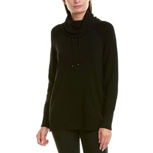Jones New York Women’s Black Cowl Neck Sweater - Small